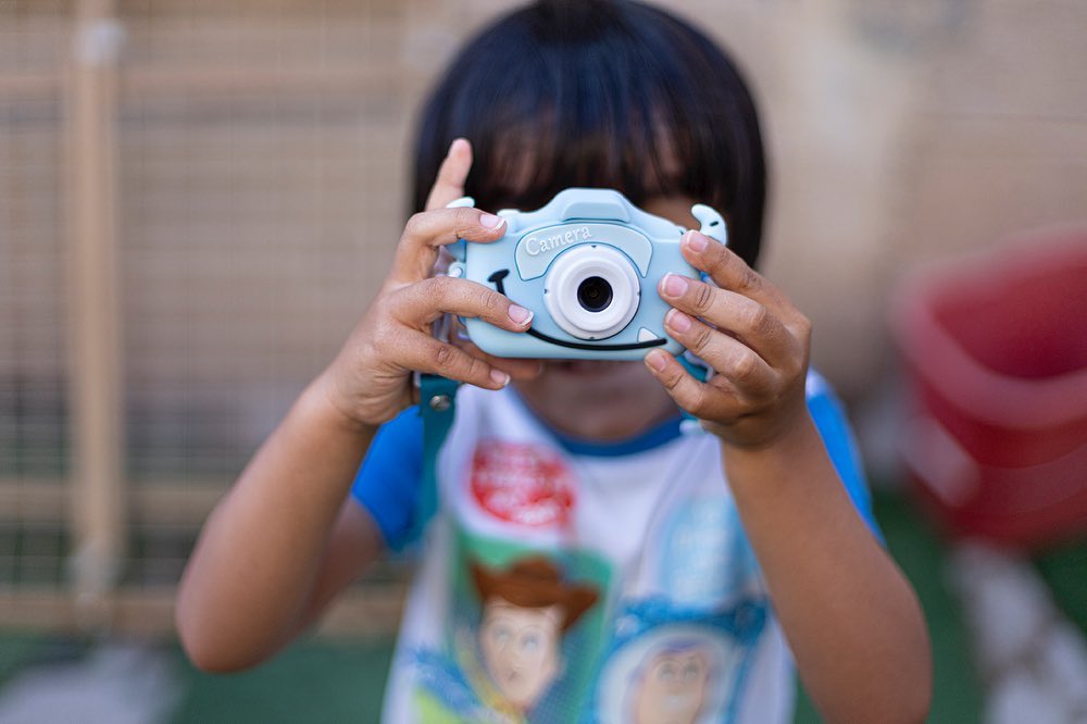 PicPop™ Mini Camera + 32GB Card - Sky Blue